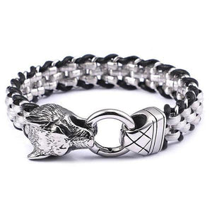 Fenris Wolf Bracelet | Wolf-Horde-21.5cm-