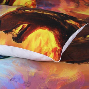 Fire And Ice Wolf Bedding | Wolf-Horde-Simple (172x218)-