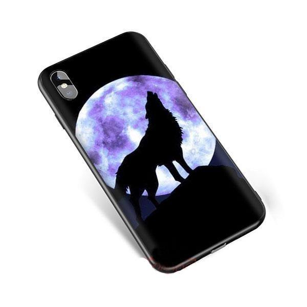 Full moon wolf iPhone case | Wolf-Horde-iPhone 5S SE-