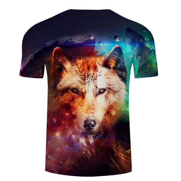 Galaxy Wolf T Shirt | Wolf-Horde