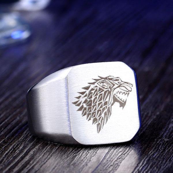 Game Of Thrones Wolf Ring | Wolf-Horde-54 mm-