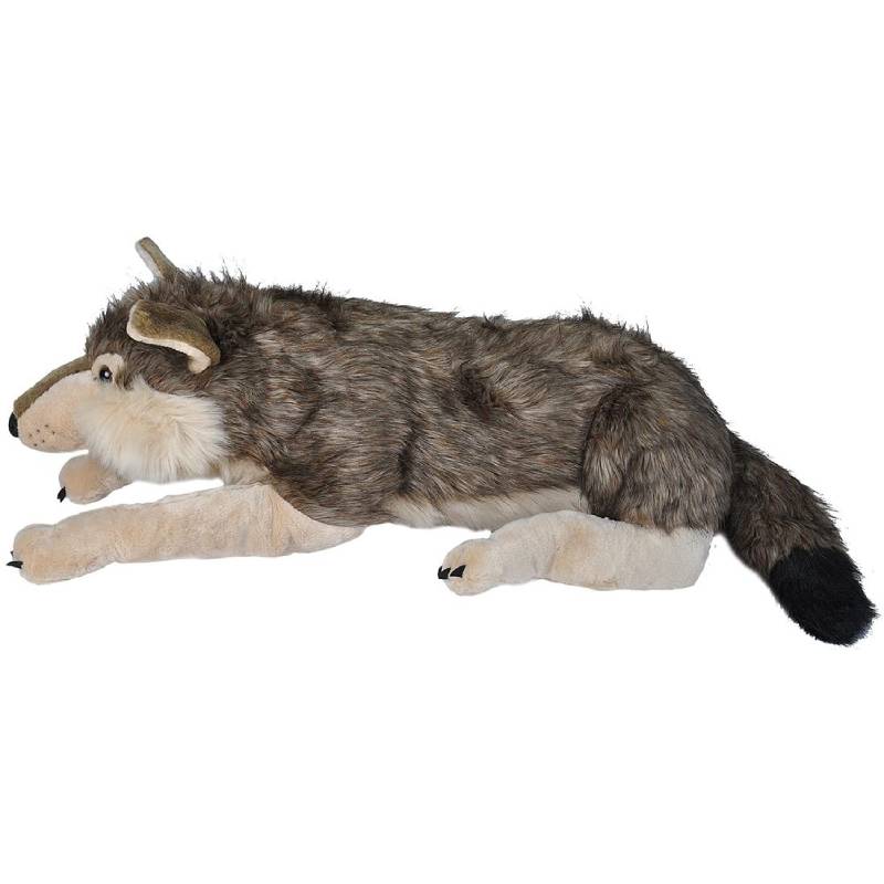 Giant Stuffed Wolf Plush | Wolf-Horde