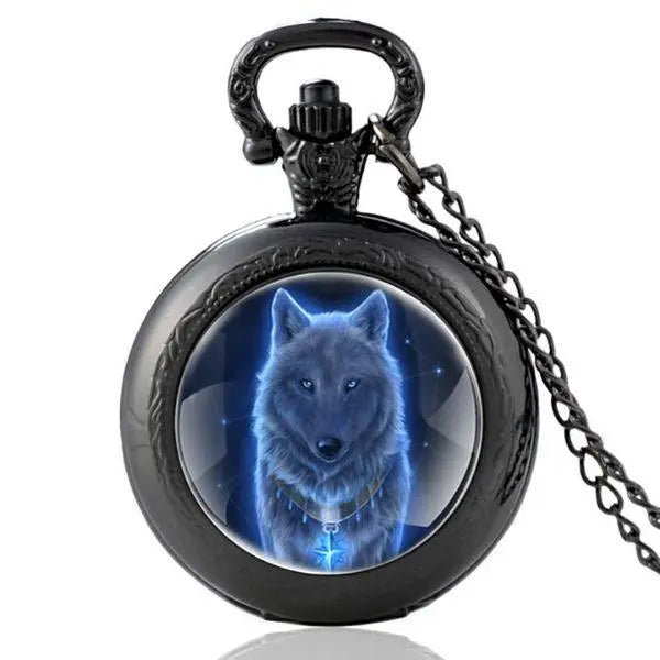 POCKET WATCH WOLF TOTEM Wolf-Horde