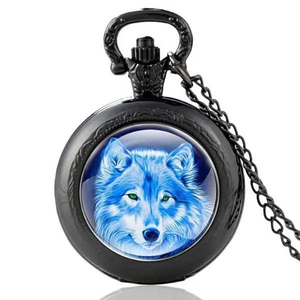 POCKET WATCH WOLF TOTEM Wolf-Horde