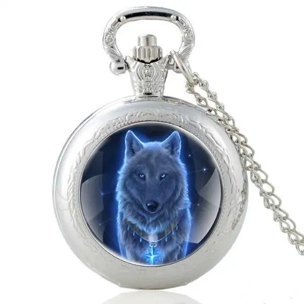 POCKET WATCH WOLF TOTEM Wolf-Horde