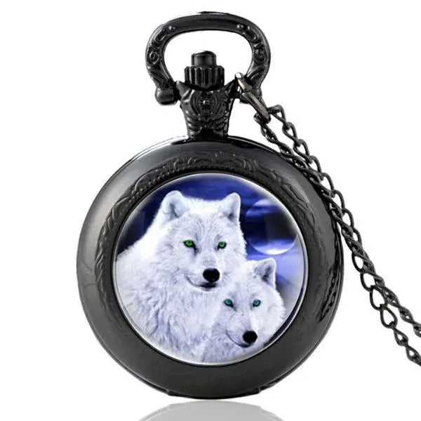 POCKET WATCH WOLF TOTEM Wolf-Horde