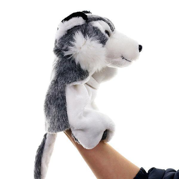 Grey Wolf Puppet | Wolf-Horde-Grey-