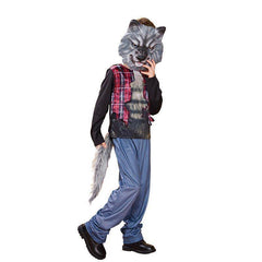 Halloween Costume Werewolf Boy | Wolf-Horde-S - 4 to 6 years-