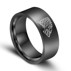 House Stark Wolf Ring | Wolf-Horde-52 mm-