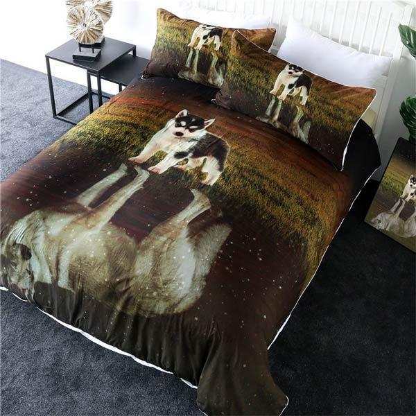 Husky Comforter Set | Wolf-Horde