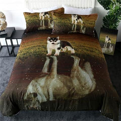 Husky Comforter Set | Wolf-Horde