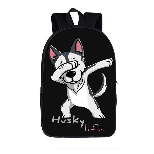 Husky Dog backpack: practical accessory | Wolf-Horde Dab