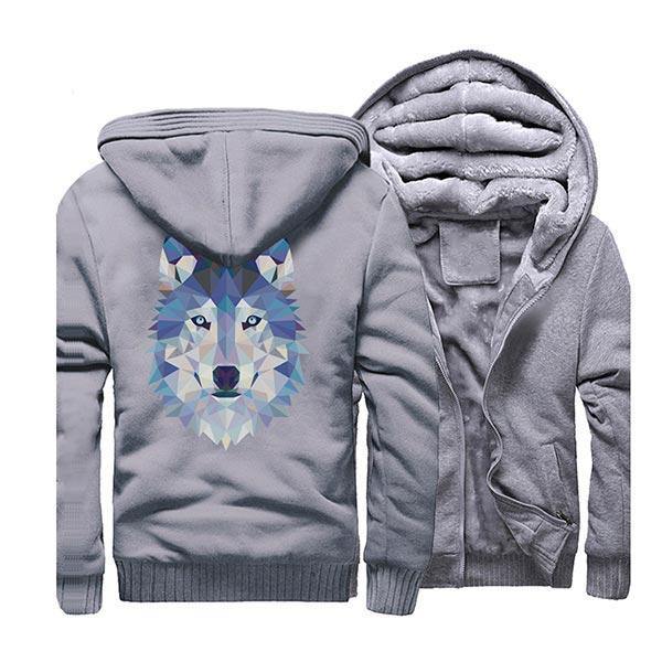 Grey hotsell wolf jacket