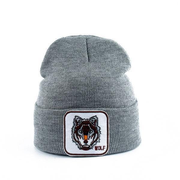 Lone Wolf Beanie | Wolf-Horde-Grey-