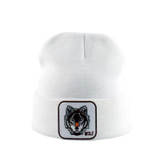 Lone Wolf Beanie | Wolf-Horde-White-