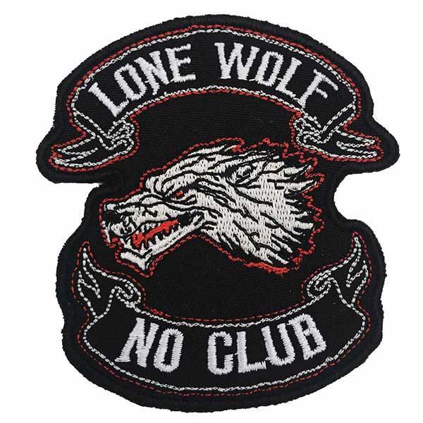 Lone Wolf Patch | Wolf-Horde-lone wolf-