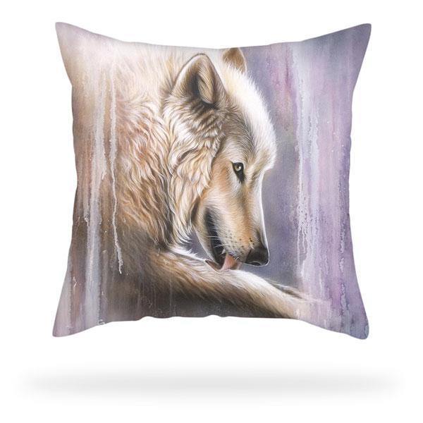 Lone wolf Pillow Case | Wolf-Horde-45cmX45cm-