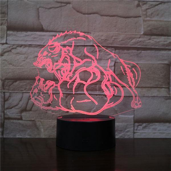 Majestic Wolf Lamp | Wolf-Horde