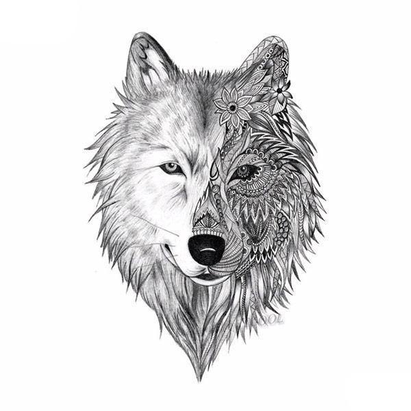 Mandala Tattoo Wolf | Wolf-Horde-