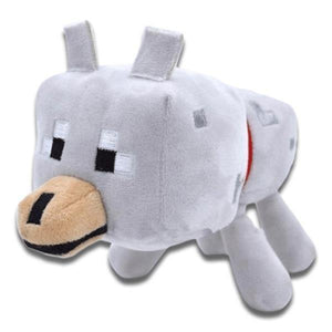 Minecraft Wolf Plush: the cuddly toy with a gamer design | Wolf-Horde-Wolf '22cm'-