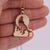 Moon Wolf Necklace | Wolf-Horde-Golden-