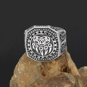 Nordic Wolf Ring | Wolf-Horde-60 mm-