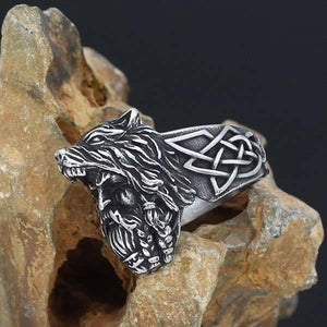 Odin Wolf Ring | Wolf-Horde-60 mm-