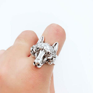 Old Wolf Ring | Wolf-Horde-Open Ring-