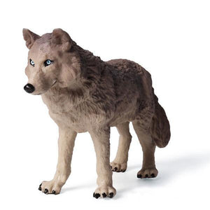 Painted Wolves Figurines | Wolf-Horde-Grey-