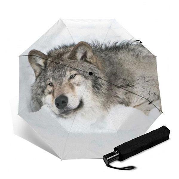 Peaceful Wolf Umbrella | Wolf-Horde-Peaceful-