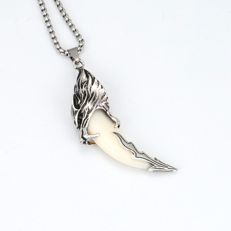 Real Wolf Tooth Pendant | Wolf-Horde