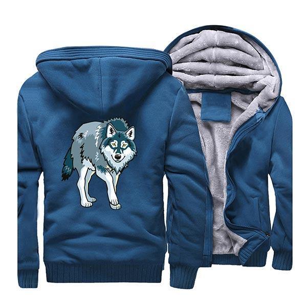 Red Wolf Jacket | Wolf-Horde Blue