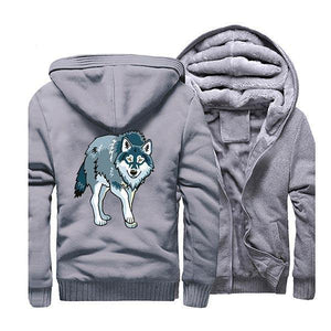 Red Wolf Jacket | Wolf-Horde Grey