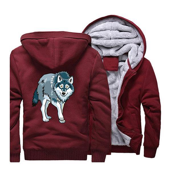 Red Wolf Jacket | Wolf-Horde Red