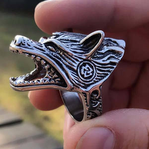 Ring Bottle Opener Wolf | Wolf-Horde-57 mm-