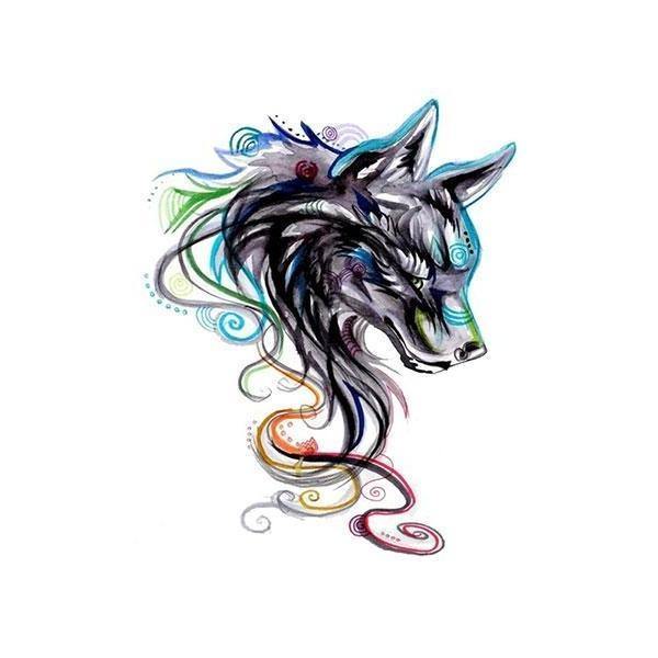 Spiral Wolf Tattoo | Wolf-Horde-