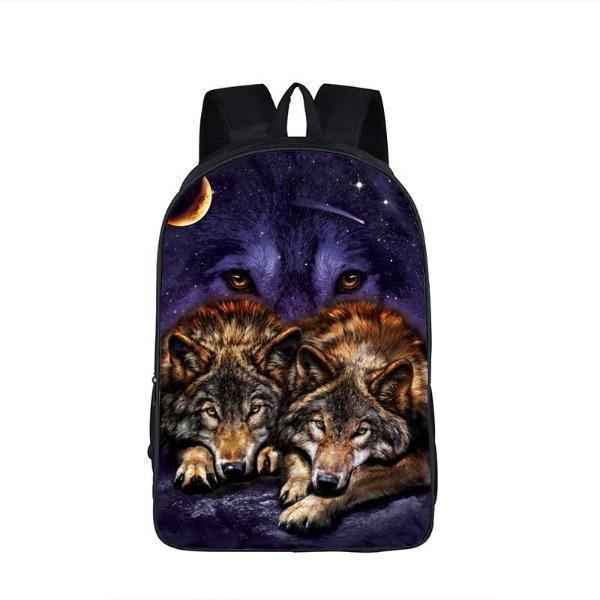 Spirit Animal Backpack | Wolf-Horde protective spirit