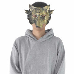 SPIRIT WOLF MASK golden