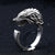 Steel Wolf Signet Ring | Wolf-Horde-54mm-