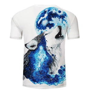 T Shirt Wolf Howling at Moon | Wolf-Horde