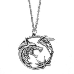 The Witcher Wolf Necklace | Wolf-Horde-60cm-