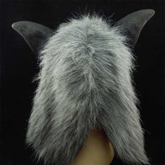 Thriller Werewolf Mask: symbol of horror | Wolf-Horde-Grey-