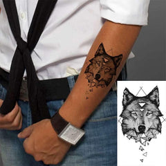 Triangle Wolf Tattoo | Wolf-Horde-38-