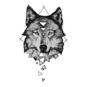 Triangle Wolf Tattoo | Wolf-Horde-38-