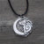Tribal wolf pendant | Wolf-Horde-Silver-