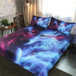 Twin Size Wolf Comforter Sets | Wolf-Horde-Wolf-