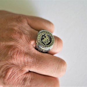 Viking Wolf Symbol Ring | Wolf-Horde-54 mm-