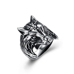 Vintage Wolf Ring | Wolf-Horde-57 mm-