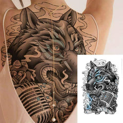 Vintage Wolf Tattoo | Wolf-Horde-