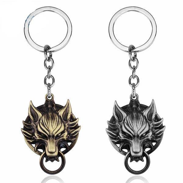 Werewolf Keychain | Wolf-Horde-Bronze-